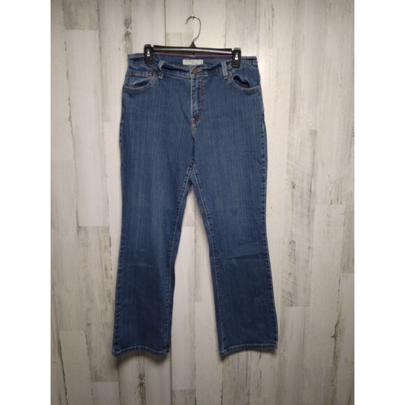 Levi 550 Jeans Women's 12M 32x30 Classic Relaxed Boot Cut Stretch Blue Denim - Picture 1 of 9
